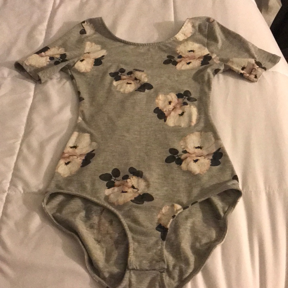 Flower body suit